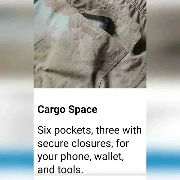 COLUMBIA Men's Silver Ridge™ Utility Convertible Pants 36x32 EUC! - Picture 12 of 13